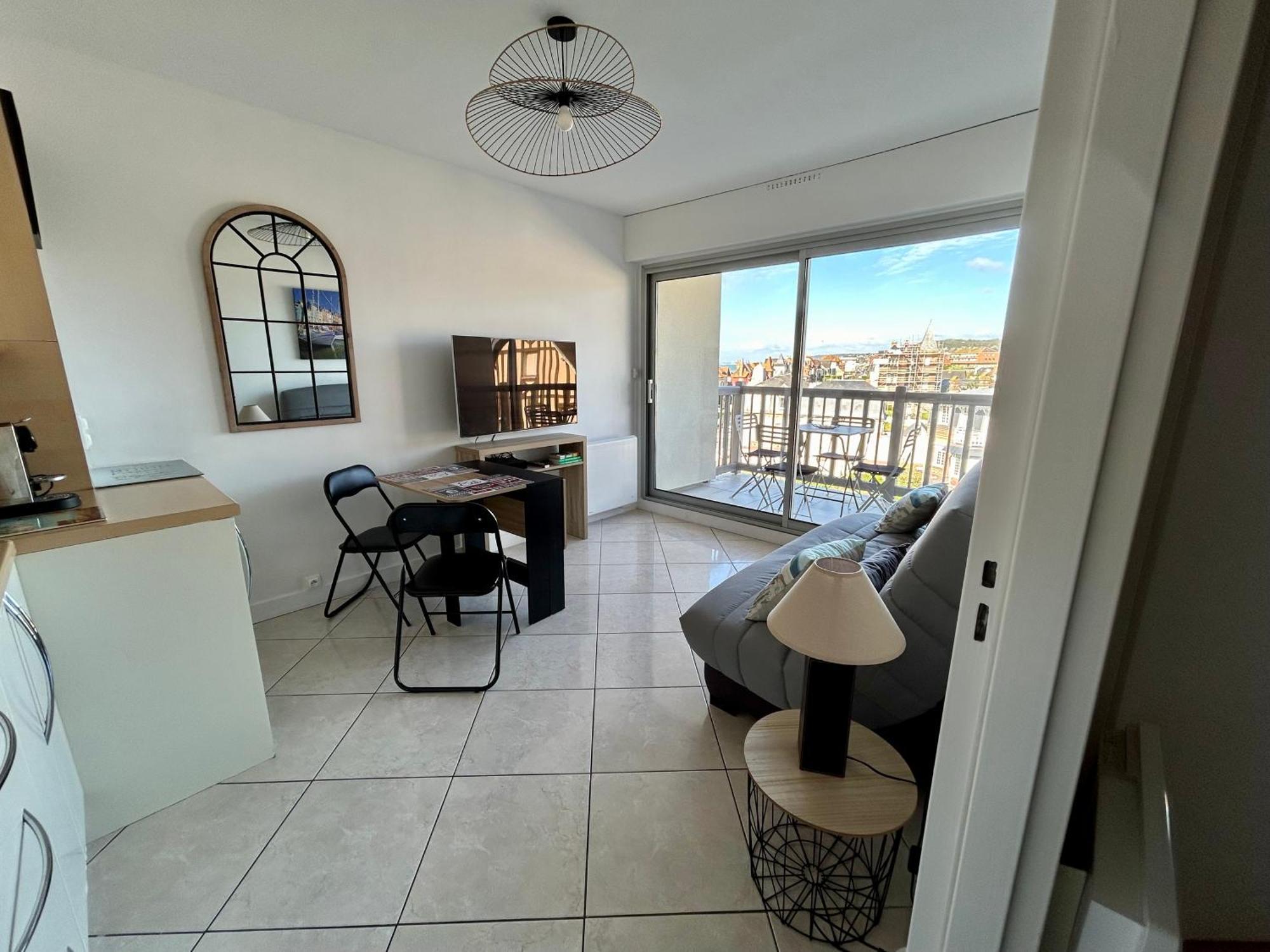 Appartement Vue Mer - 30 M De La Plage - 5 Minutes A Pied Du Centre Ville Et Du Casino Villers-sur-Mer Exteriér fotografie